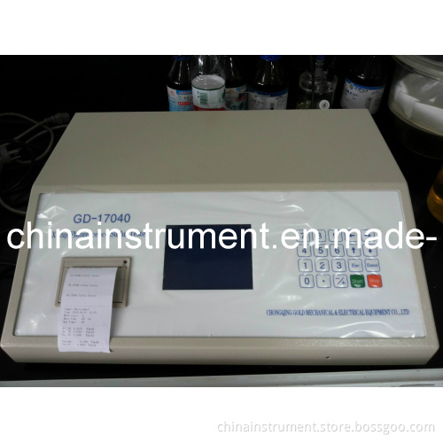 Gd-17040 X-ray Fluorescence Sulfur Analyzer for Petroleum Products